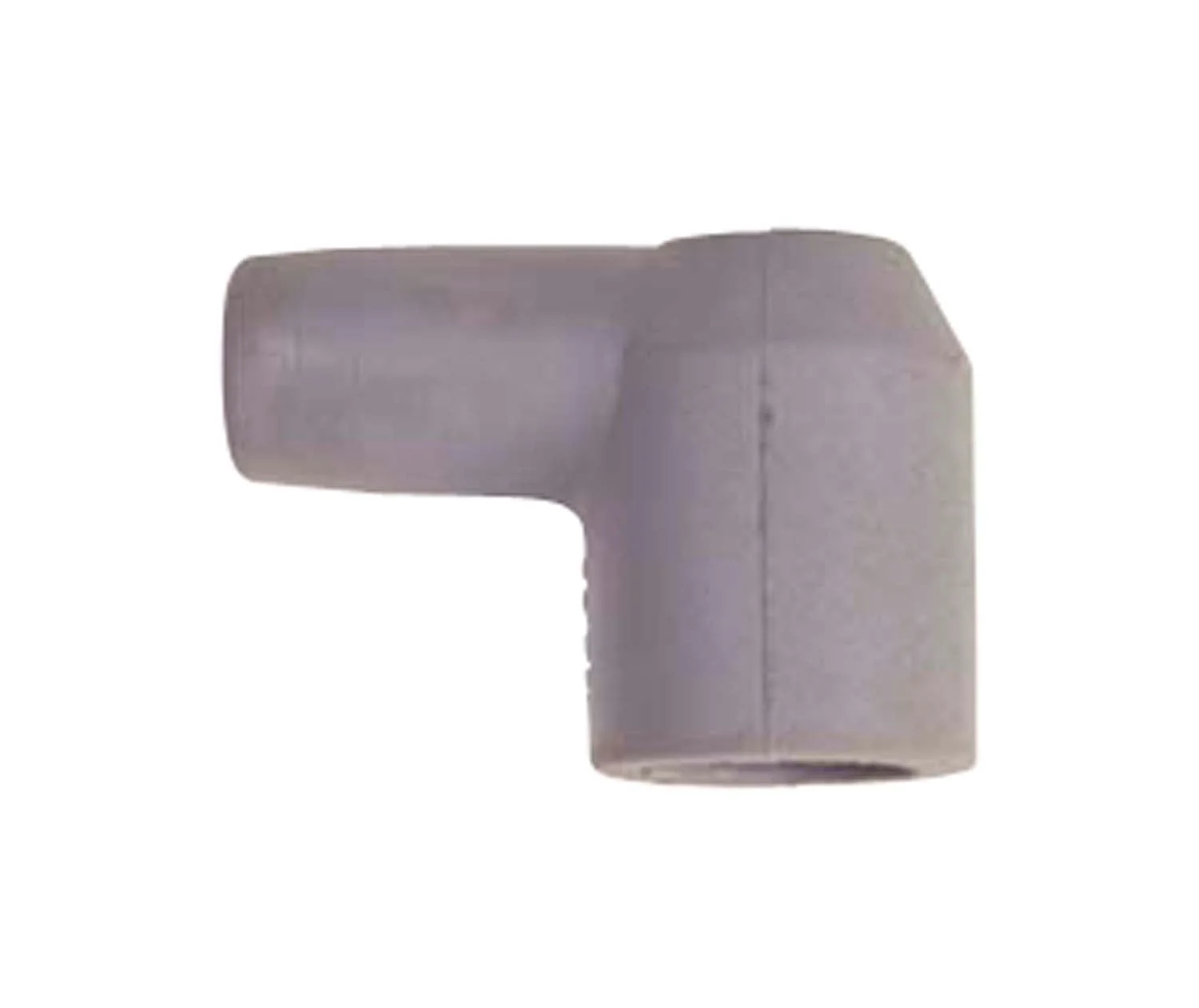 100 qty 90° Gray Socket, Silicone Spark Plug Boots