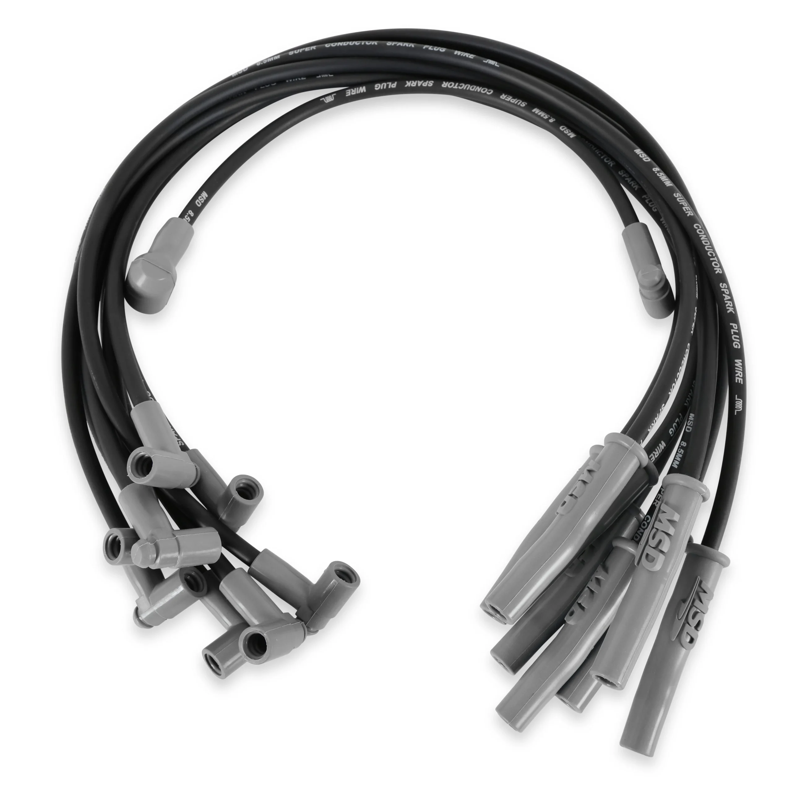 For use with Ford 351C-460 with HEI Cap, Black jacket