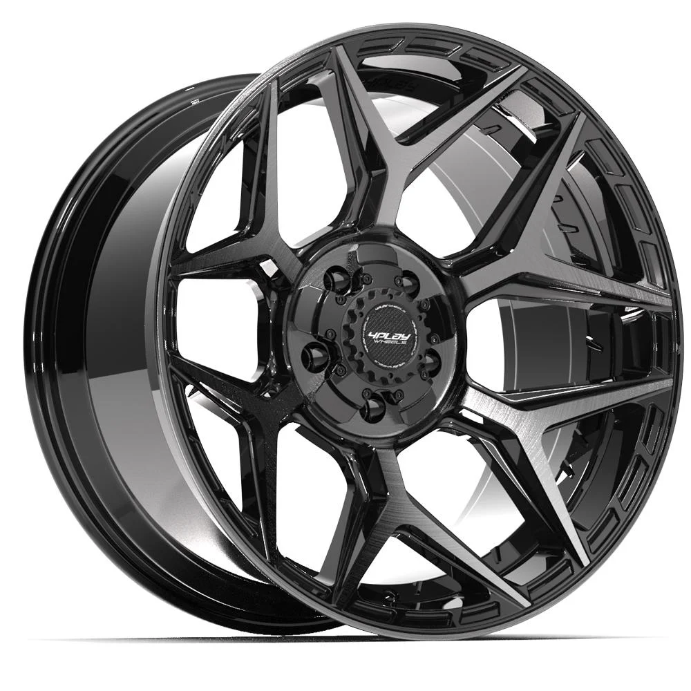4PLAY Gen3 4P06 20x10 5x5" & 5x5.5" -18et in Brushed Black