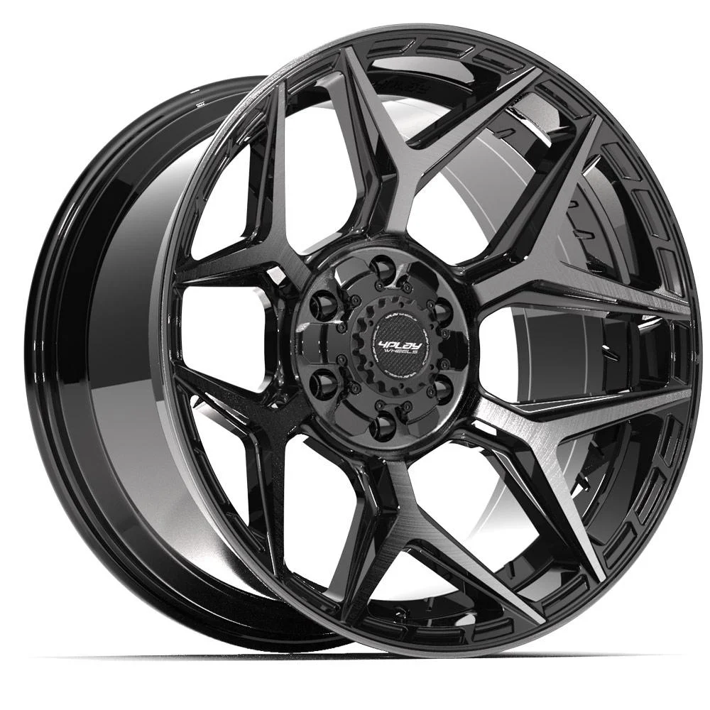4PLAY Gen3 4P06 20x10 6x135mm & 6x5.5" -18et in Brushed Black