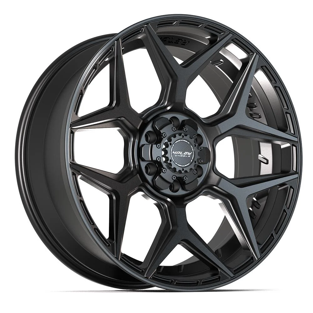4PLAY Gen3 4P06 22x9 6x5.5 & 6x135mm 12et in Satin Black