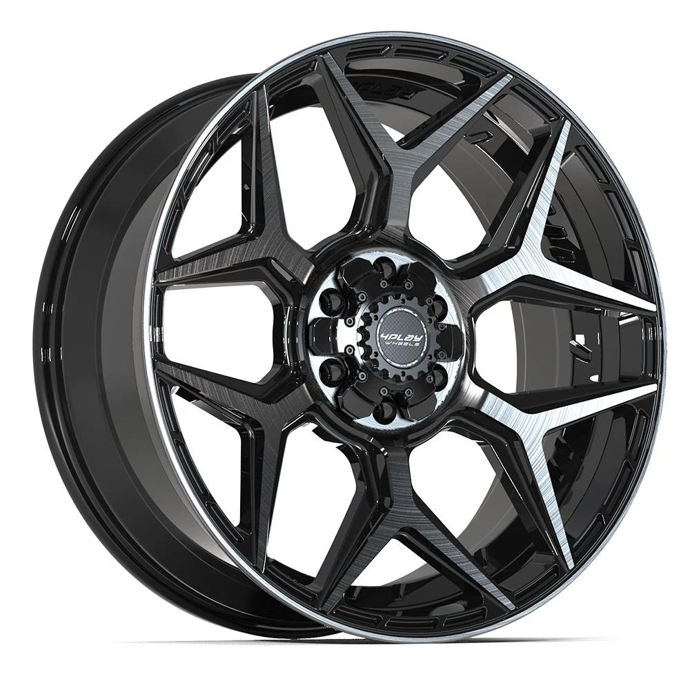 4PLAY Gen3 4P06 22x9 6x135mm & 6x5.5" +12et in Brushed Black