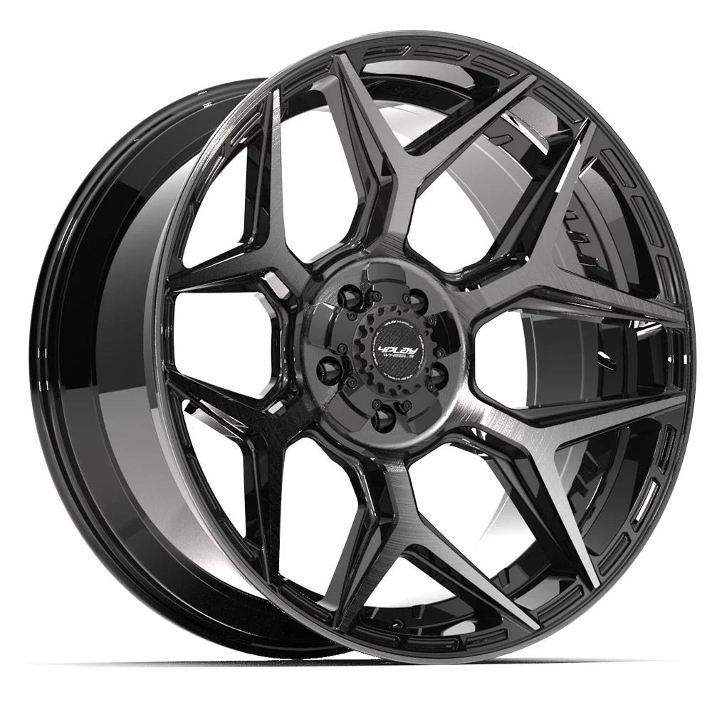 4PLAY Gen3 4P06 22x10 5x5" & 5x5.5" -18et in Brushed Black