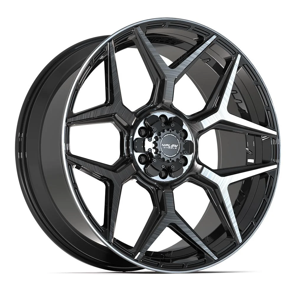 4PLAY Gen3 4P06 24x10 6x135mm & 6x5.5" +18et in Brushed Black
