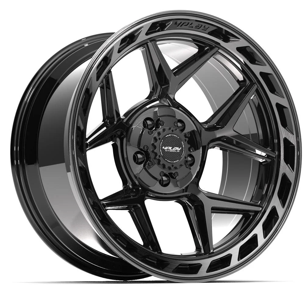 4PLAY Gen3 4P55 20x10 5x5" & 5x5.5" -18et in Brushed Black