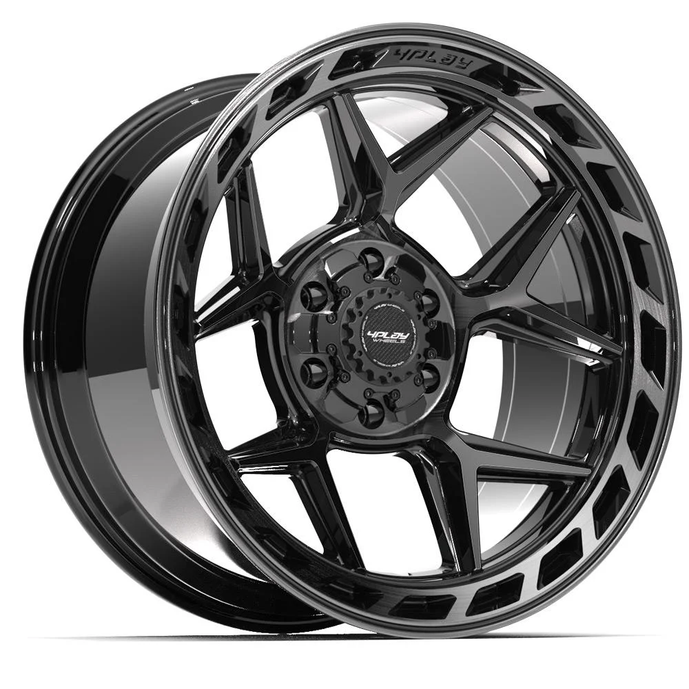 4PLAY Gen3 4P55 20x10 6x135mm & 6x5.5" -18et in Brushed Black