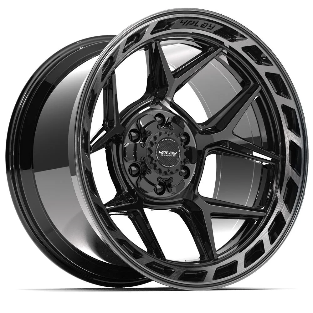 4PLAY Gen3 4P55 20x12 6x135mm & 6x5.5" -44et in Brushed Black