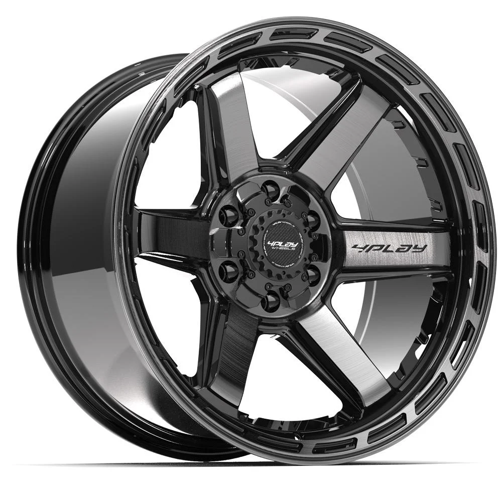 4PLAY Gen3 4P63 20x10 5x5" & 5x5.5" -18et in Brushed Black