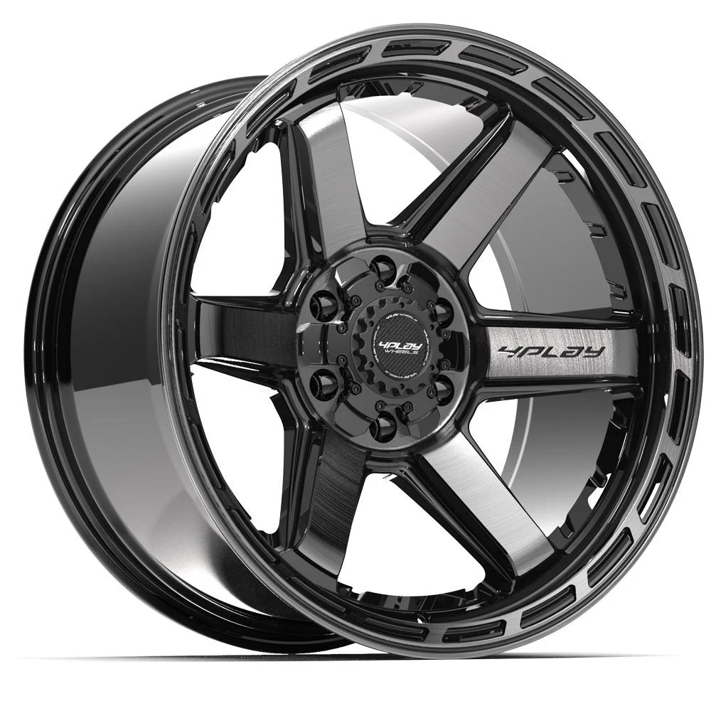 4PLAY Gen3 4P63 20x10 6x135mm & 6x5.5" -18et in Brushed Black
