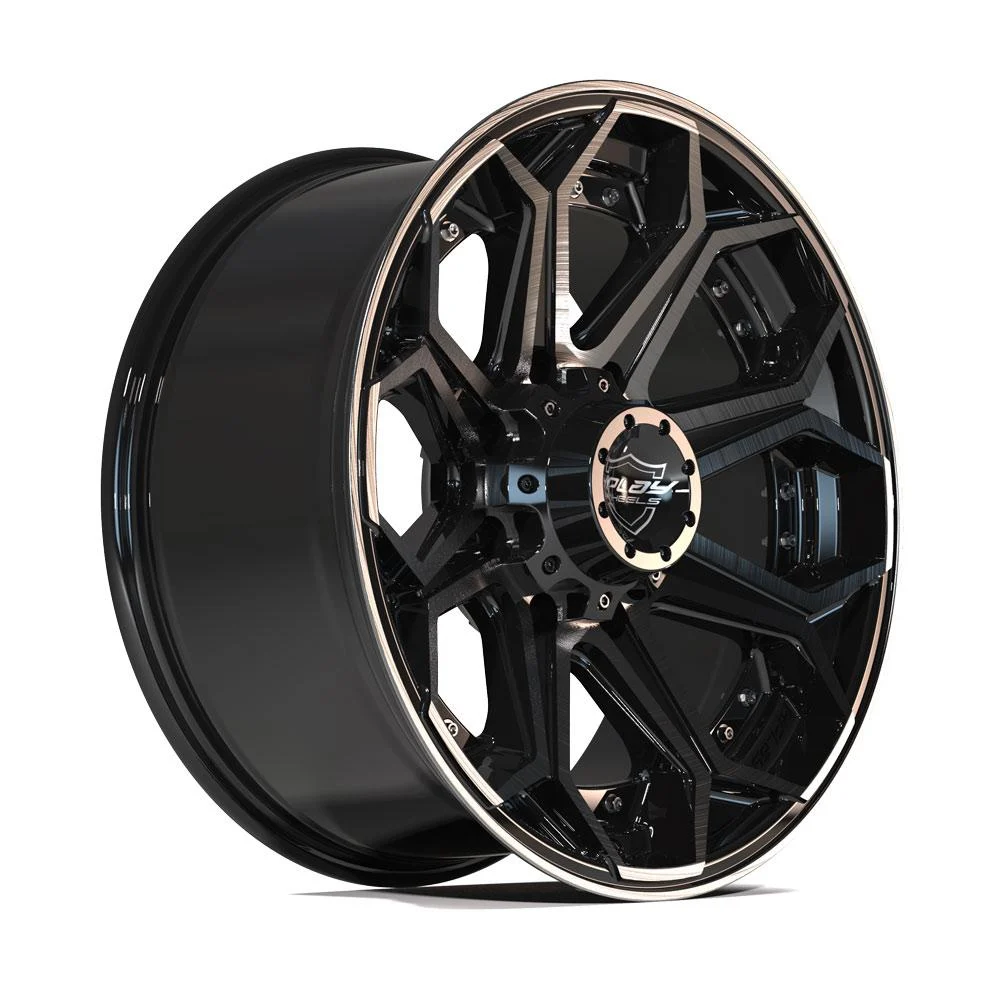 4PLAY Gen2 4P80R 20x9 8x6.5" +0et in Brushed Black