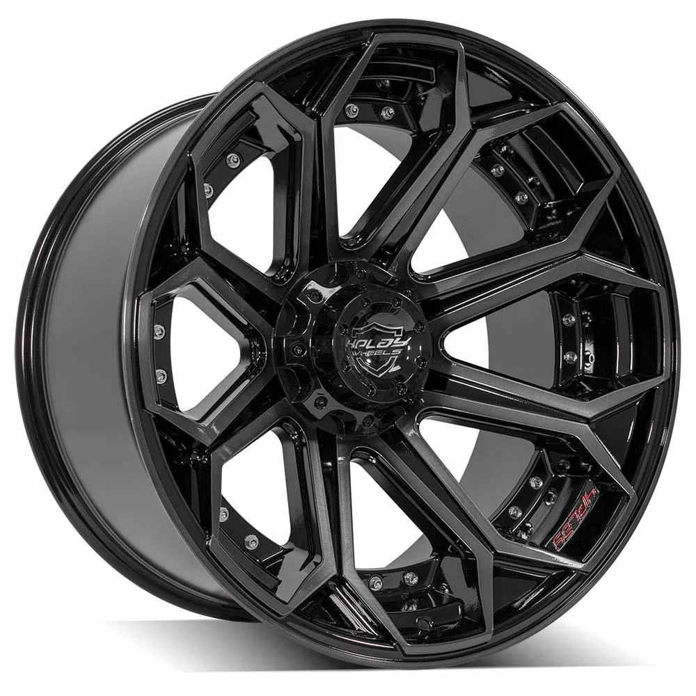 4PLAY Gen2 4P80R 22x12 6x135mm & 6x5.5" -44et in Brushed Black