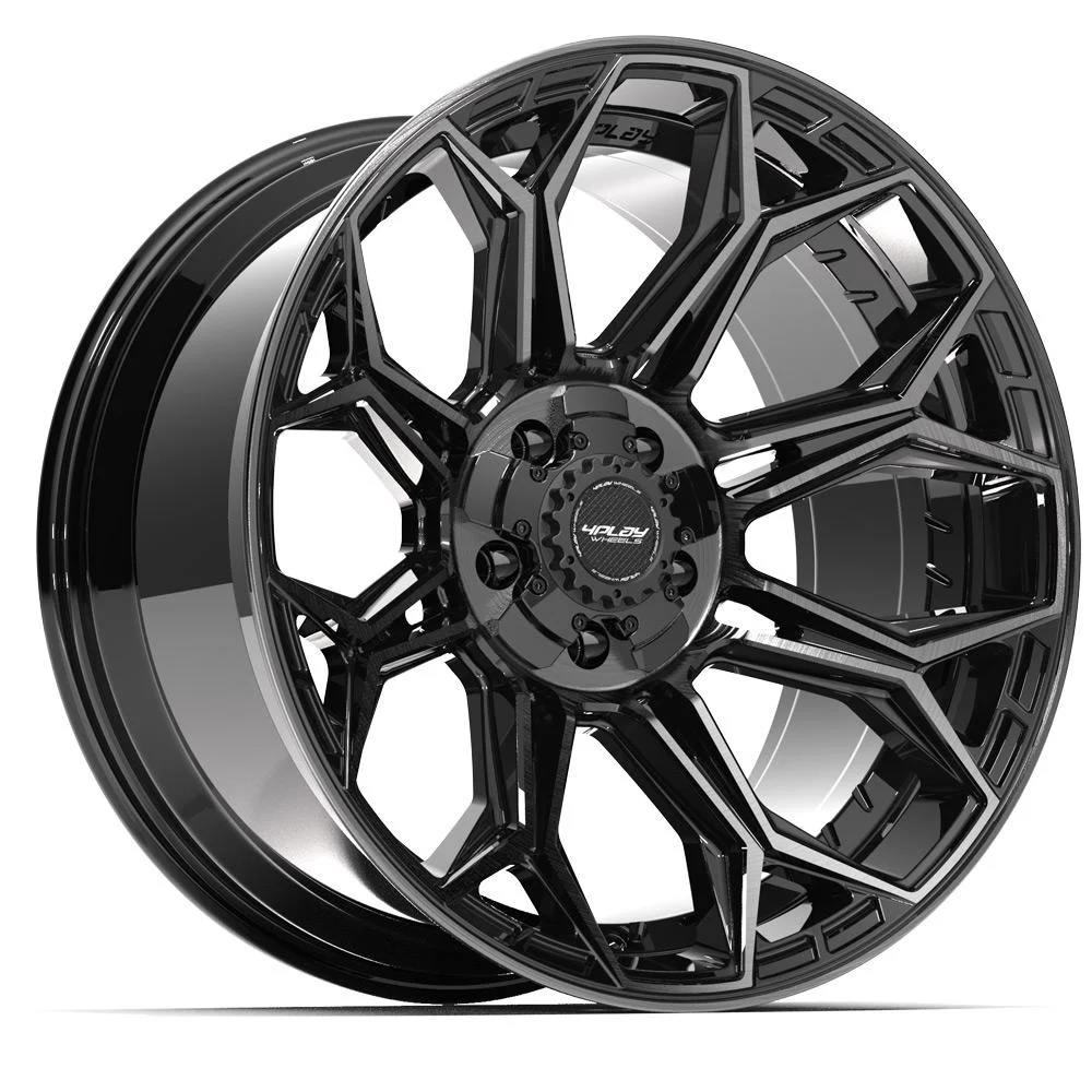 4PLAY Gen3 4P83 20x10 5x5" & 5x5.5" -18et in Brushed Black