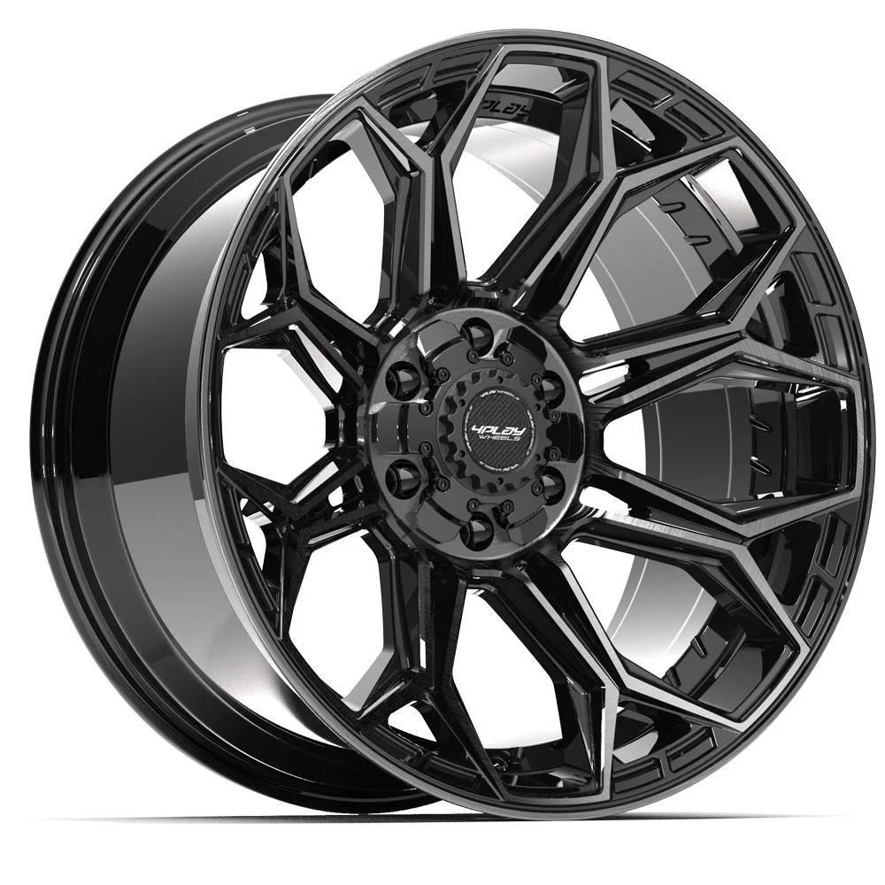 4PLAY Gen3 4P83 20x10 6x135mm & 6x5.5" -18et in Brushed Black