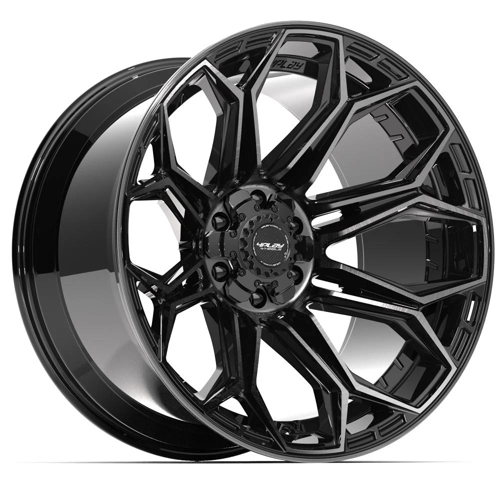 4PLAY Gen3 4P83 22x12 6x135mm & 6x5.5" -44et in Brushed Black