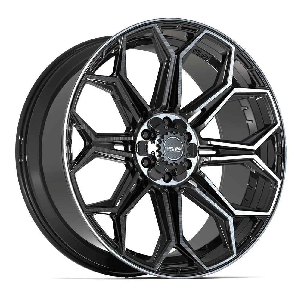 4PLAY Gen3 4P83 24x10 6x135mm & 6x5.5" +18et in Brushed Black