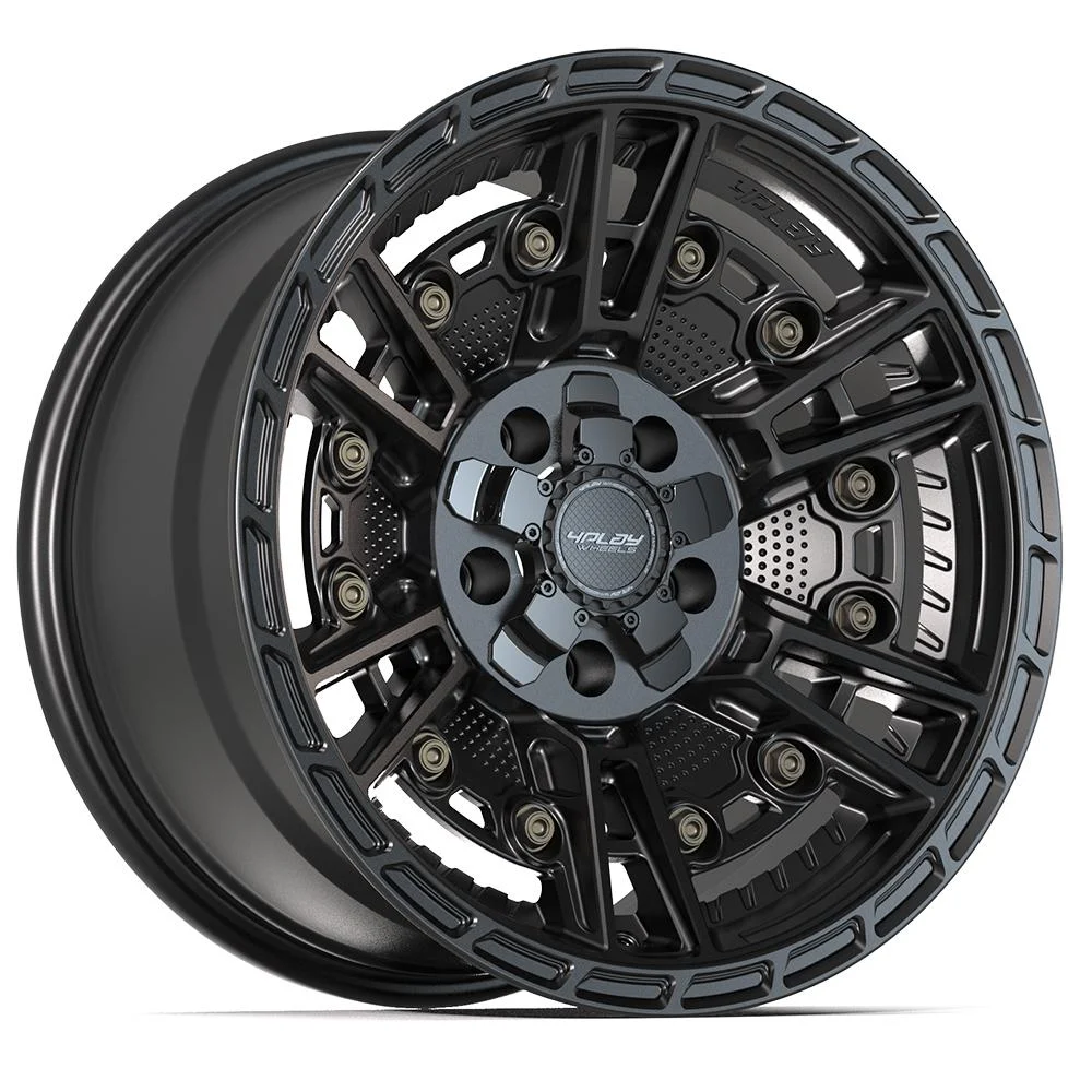 4PLAY Sport2.0 4PS01 17x9 5x5" & 5x5.5" -6et in Satin Black