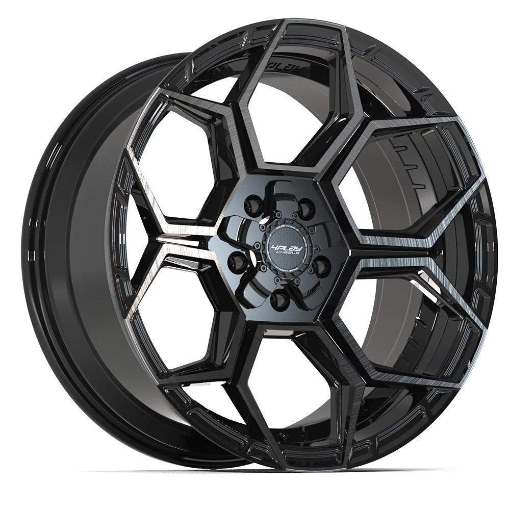 4PLAY Sport2.0 4PS26 20x9 5x5" & 5x5.5" -6et in Brushed Black