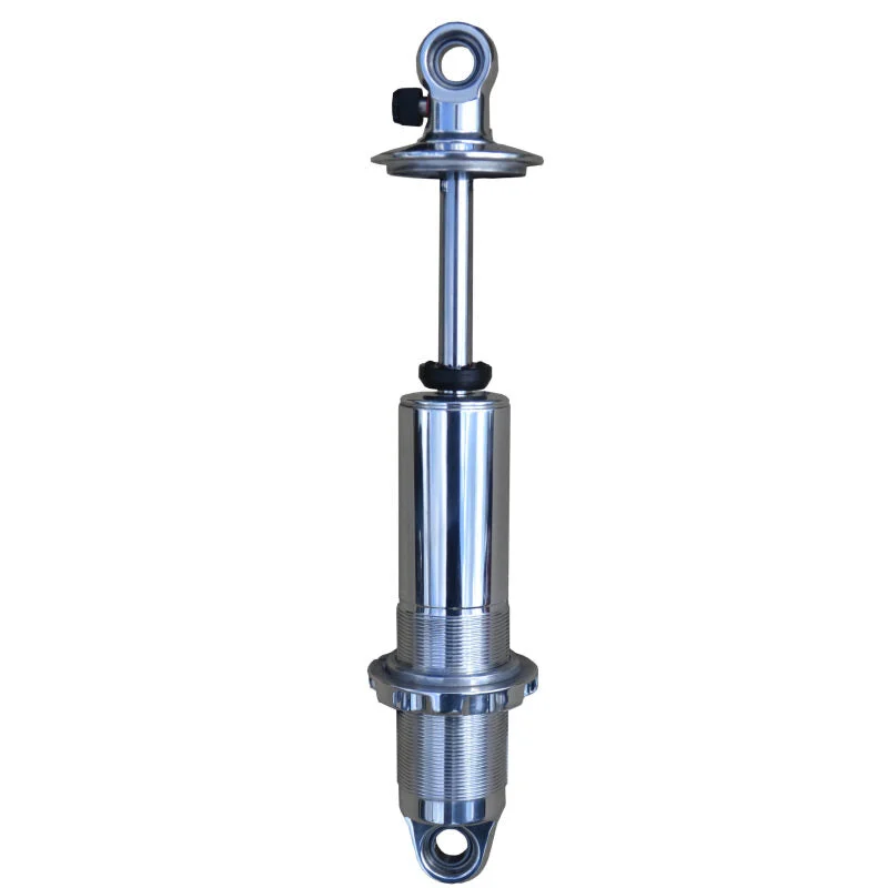 Ridetech Polished HQ Coilover Shock Single Adjustable 6.9in Stroke / 2in Stud Mount - Single