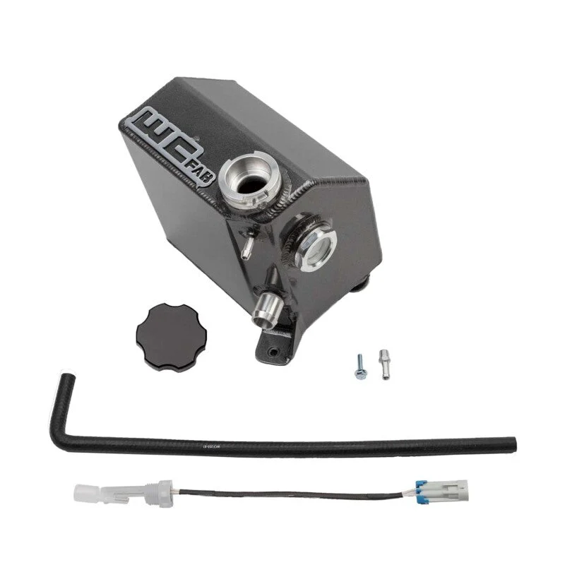 Wehrli 17-19 L5P / 2019+ L5D Duramax OEM Placement Coolant Tank Kit - Fine Texture Black