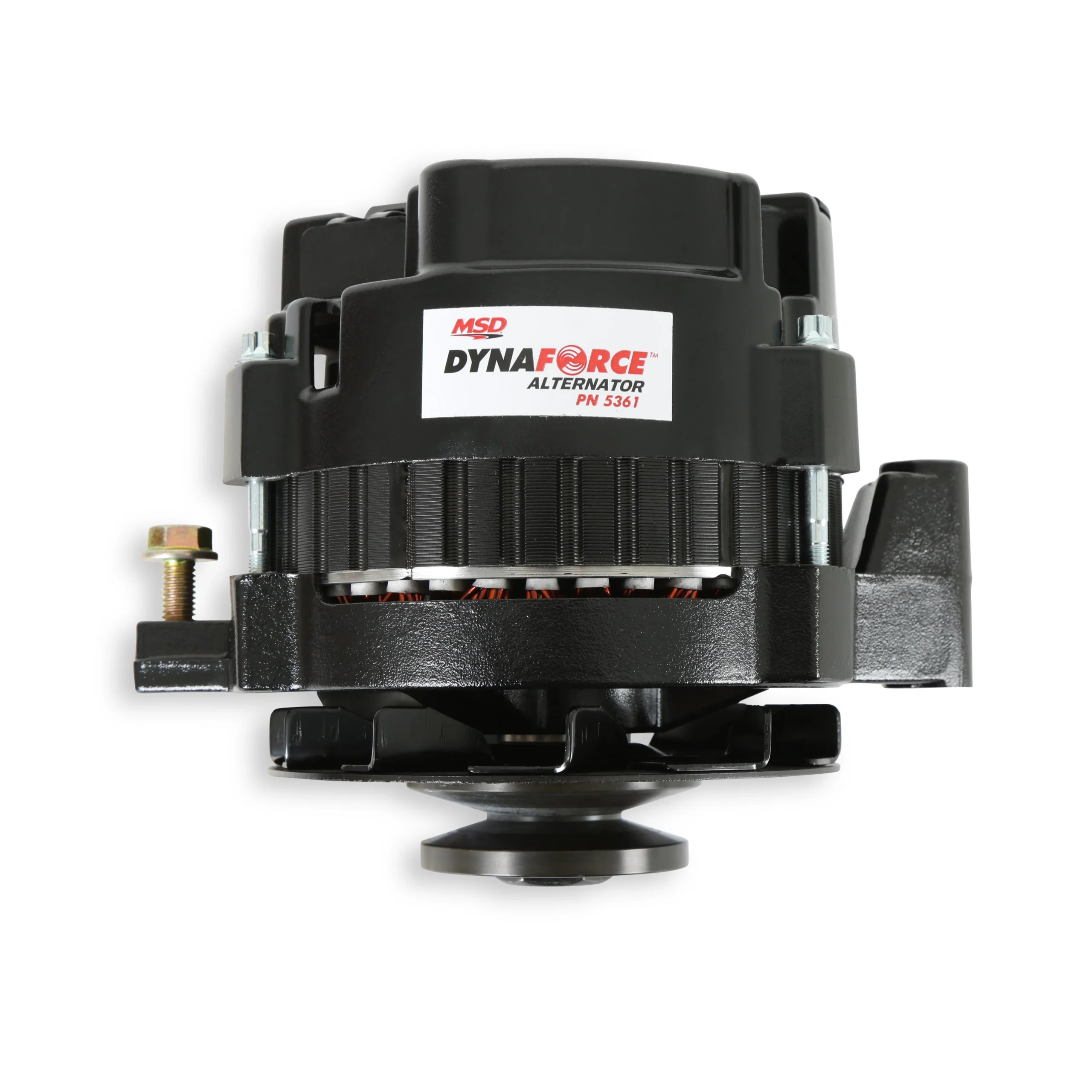 This Alternator features 160 AMPS and a black finish for subtle appearance!