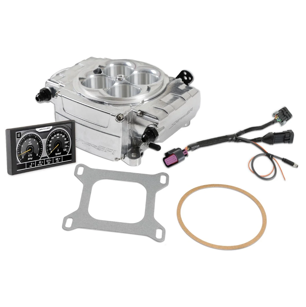Holley Sniper 2 EFI Upgrade 5" Kit - Polished