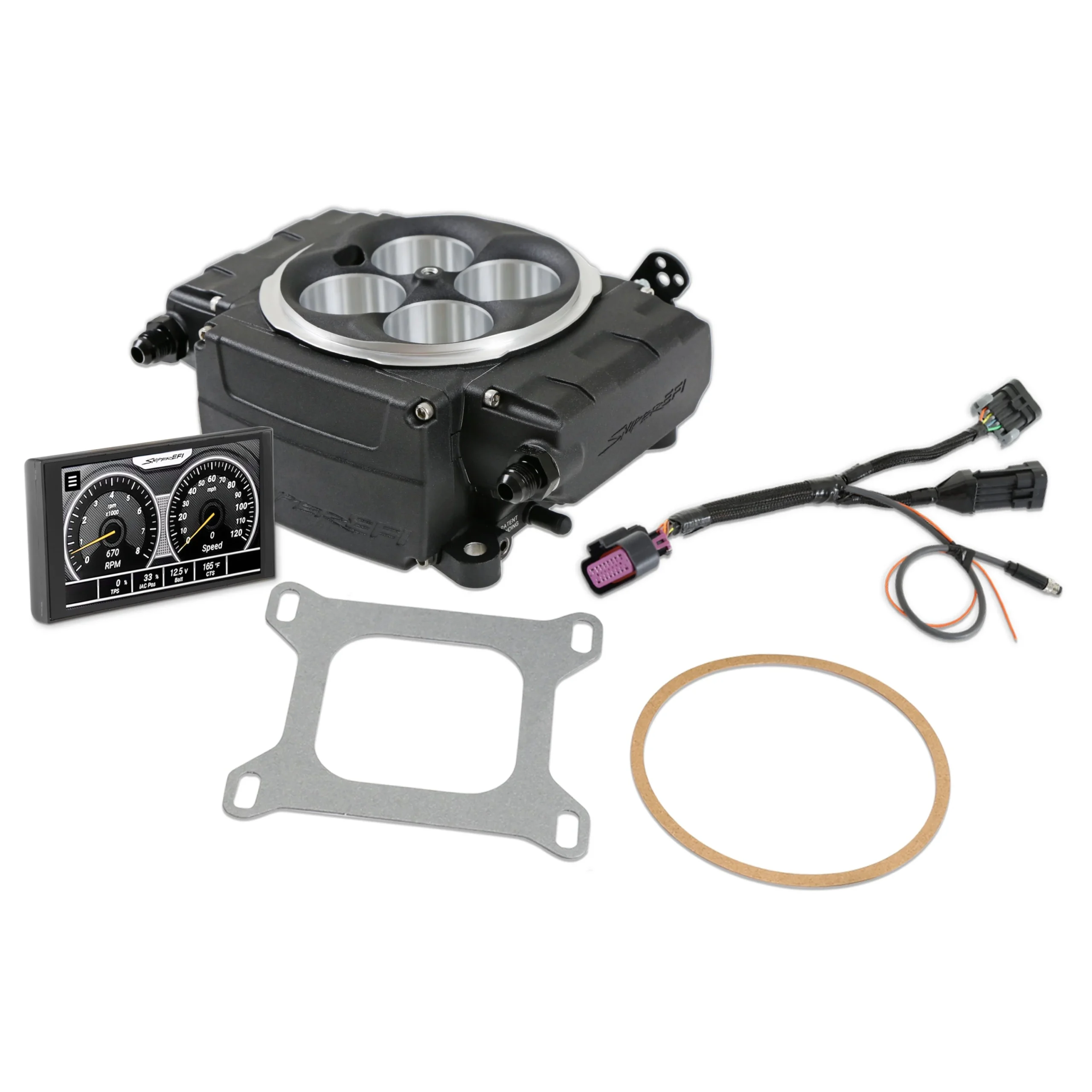 Holley Sniper 2 EFI Upgrade 5'' Kit - Black