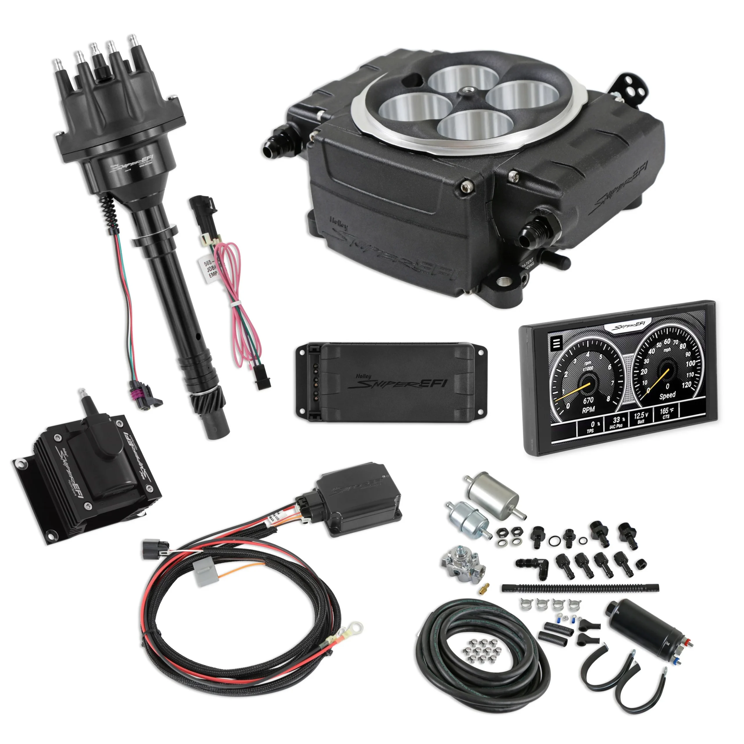 Black - 5" Handheld / PDM / HyperSpark Master Kit Bundle