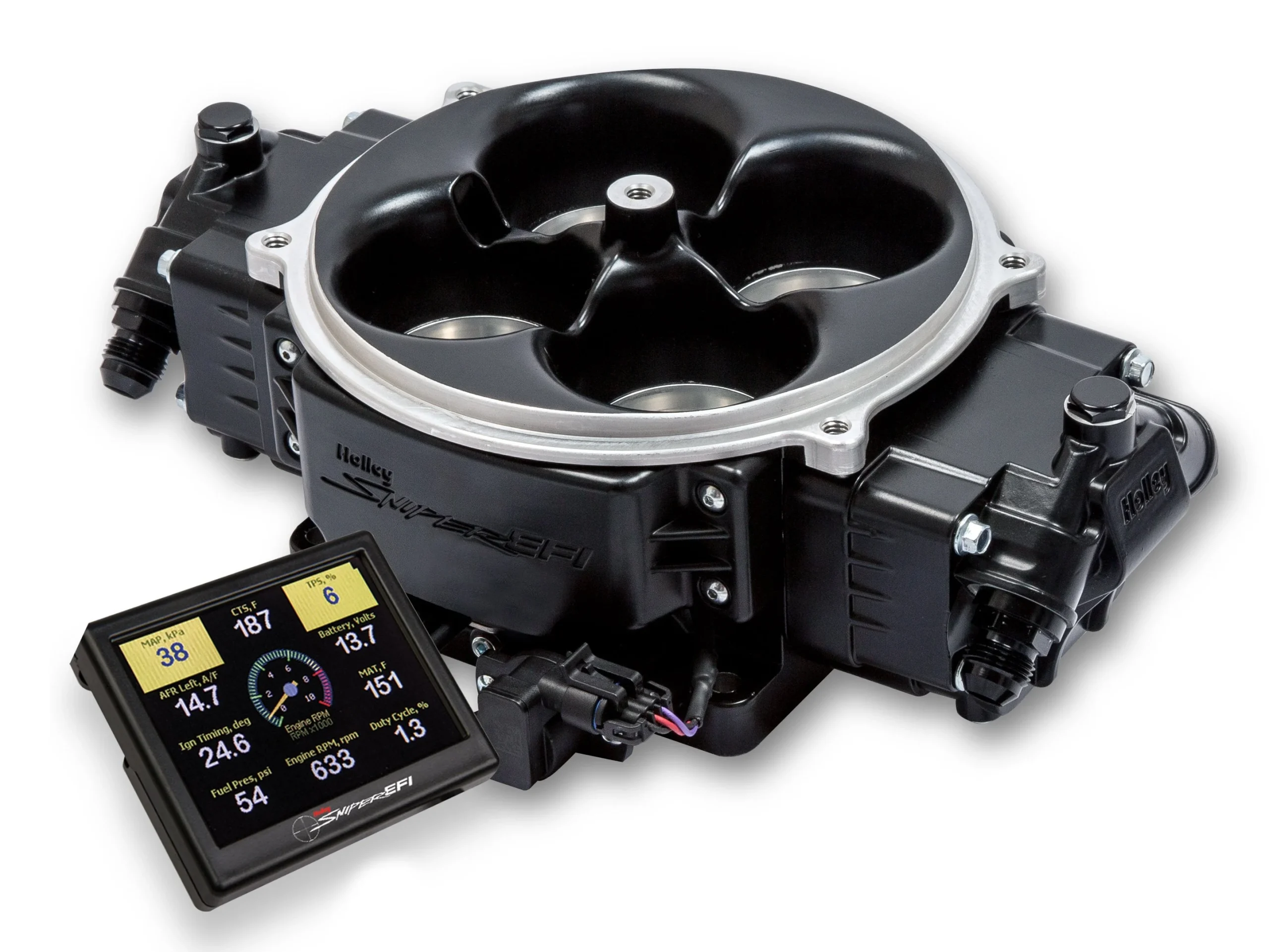 Supports Up To 1500 HP - 3.5 in. LCD Touchscreen - 8 x 100 lb./hr. Injectors