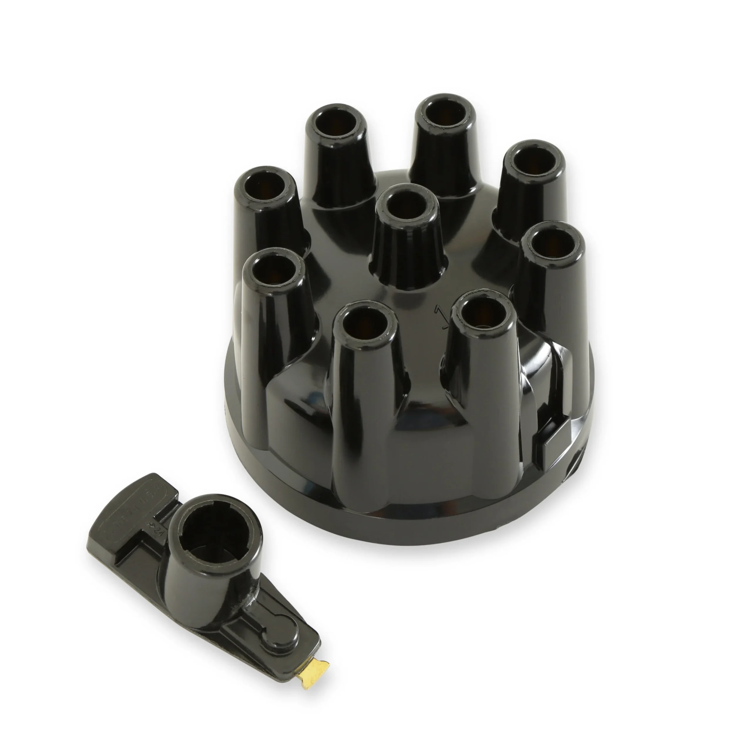 Replacement cap and rotor kit for socket style Ford V8 distributors
