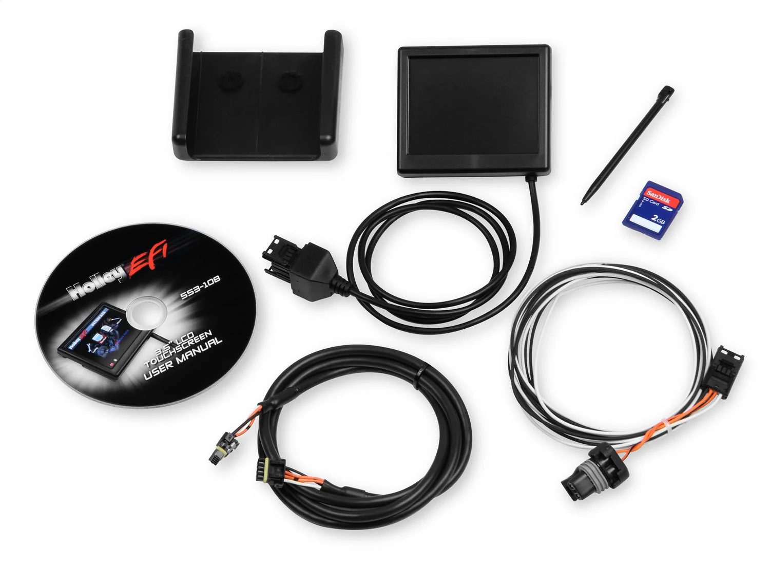 Wide range of tuning and data-monitoring options in a compact 3.5" LCD display