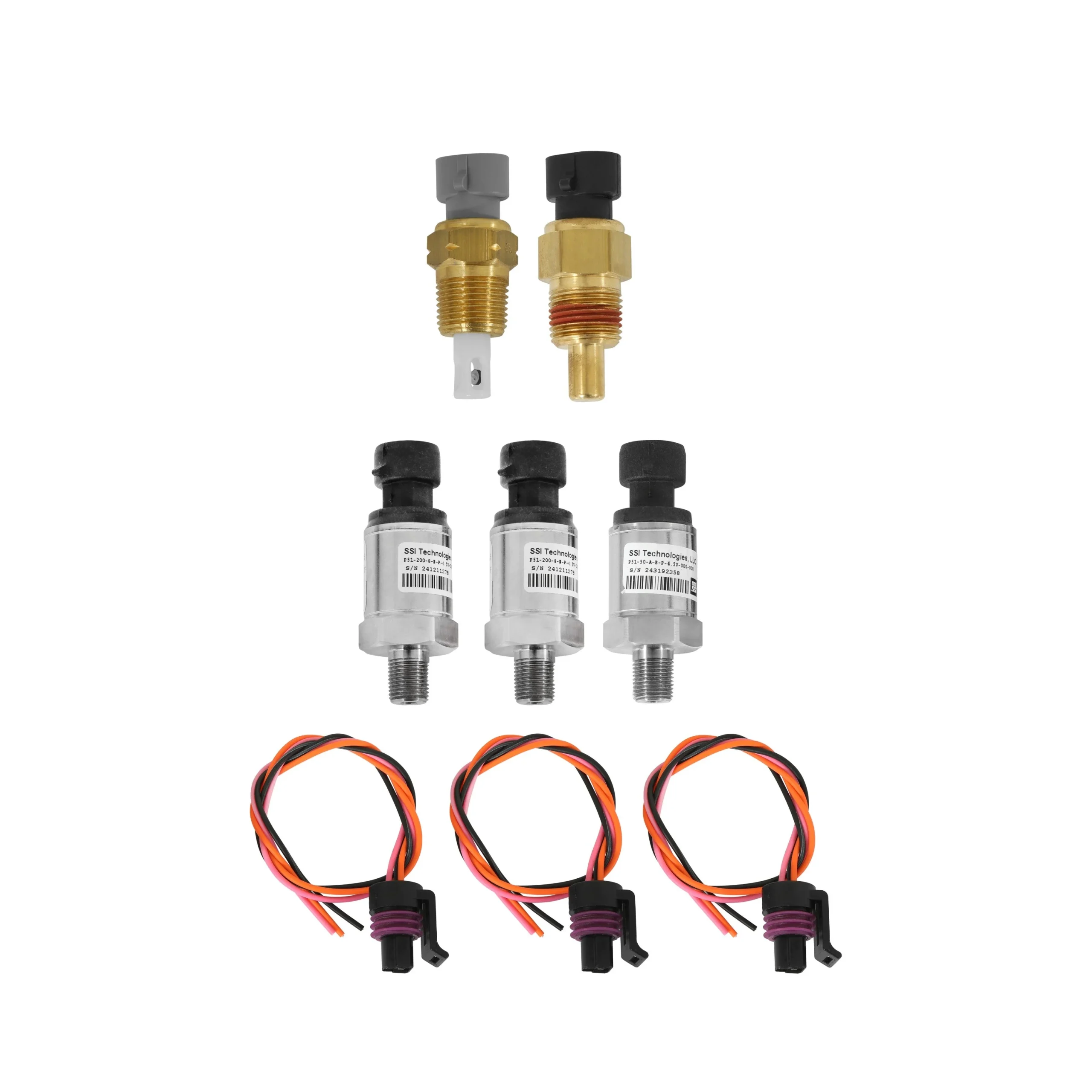 (5) Included Sensors