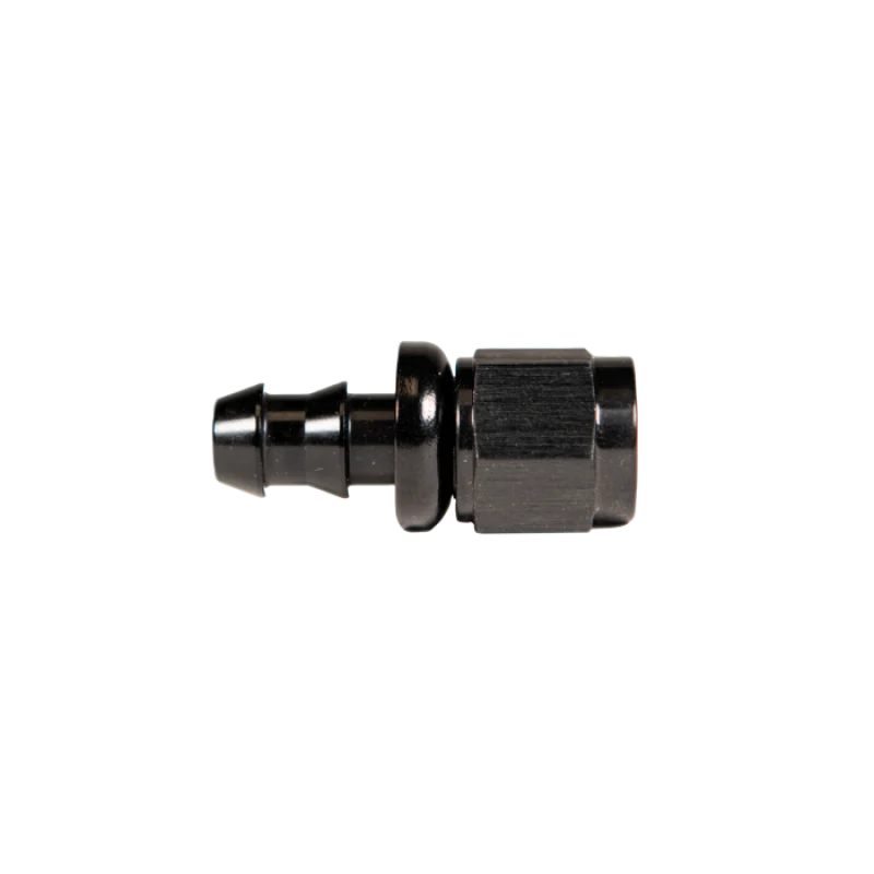 Fleece Performance Universal -8AN Straight to Hose Barb - Black