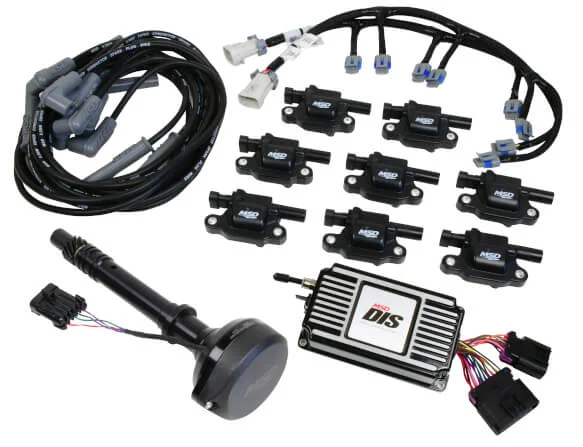 MSD DIS Direct Ignition System Kit - Black