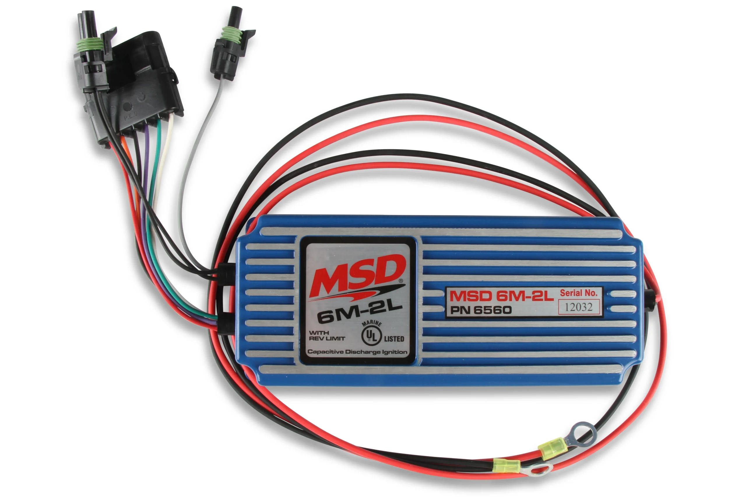 UL approved for marine use, includes built-in rev limiter