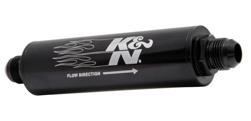 K&N 2in OD x 9in L 10AN 74 Micron In-Line Fuel/Oil Filter