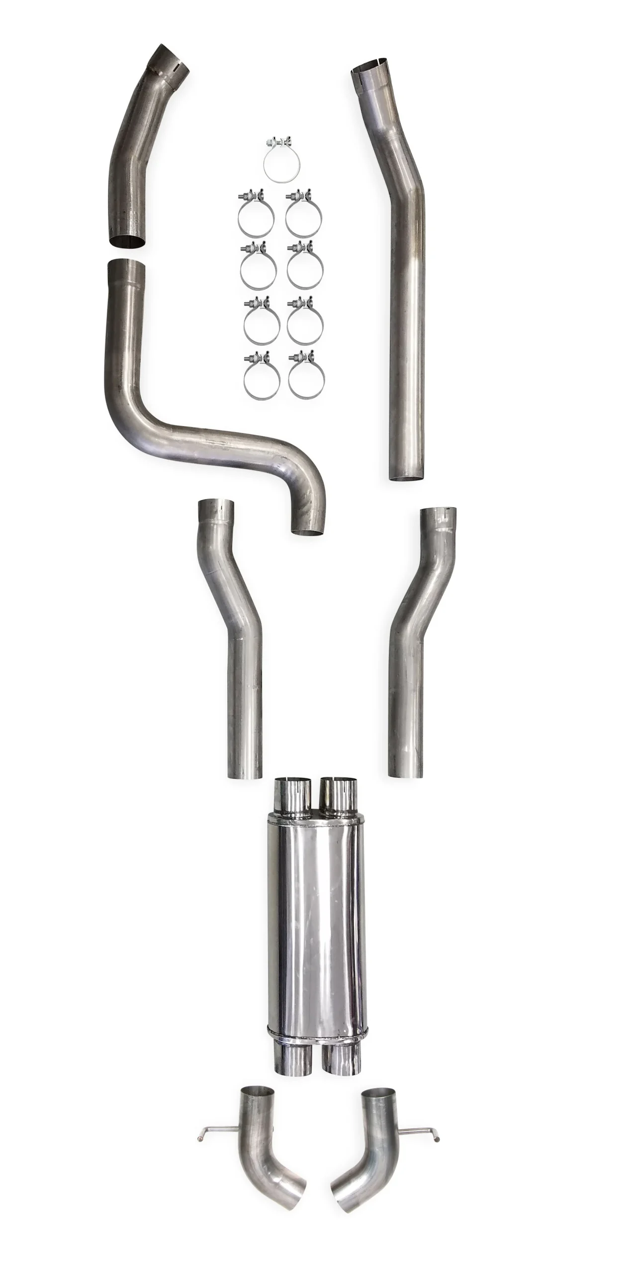 Hooker BlackHeart LS Swap Cat-Back Exhaust System with Turn Downs