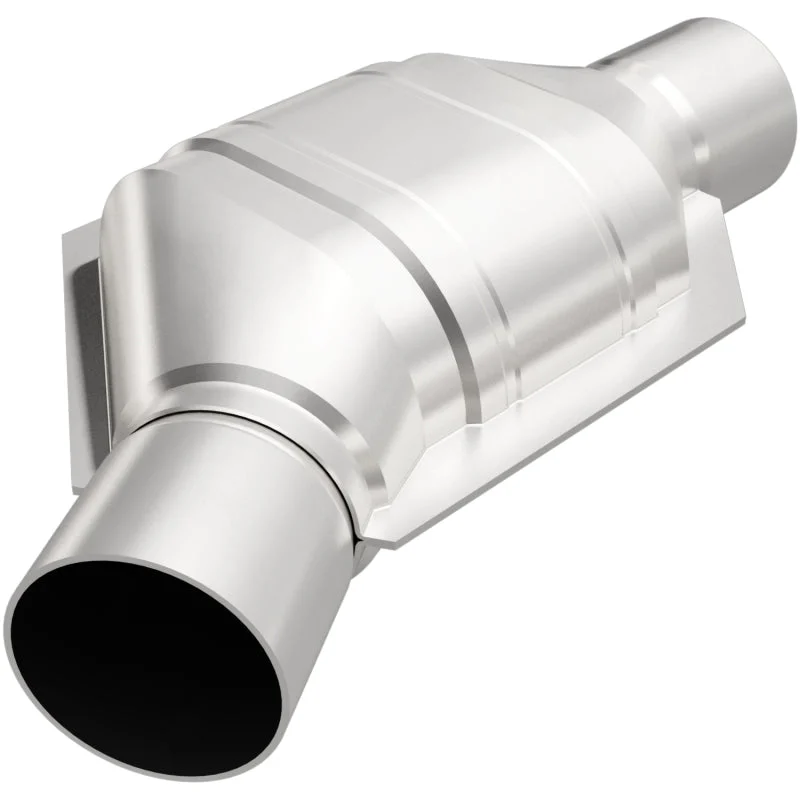 MagnaFlow Universal Catalytic Converter 2.00in Angled Inlet Front CA