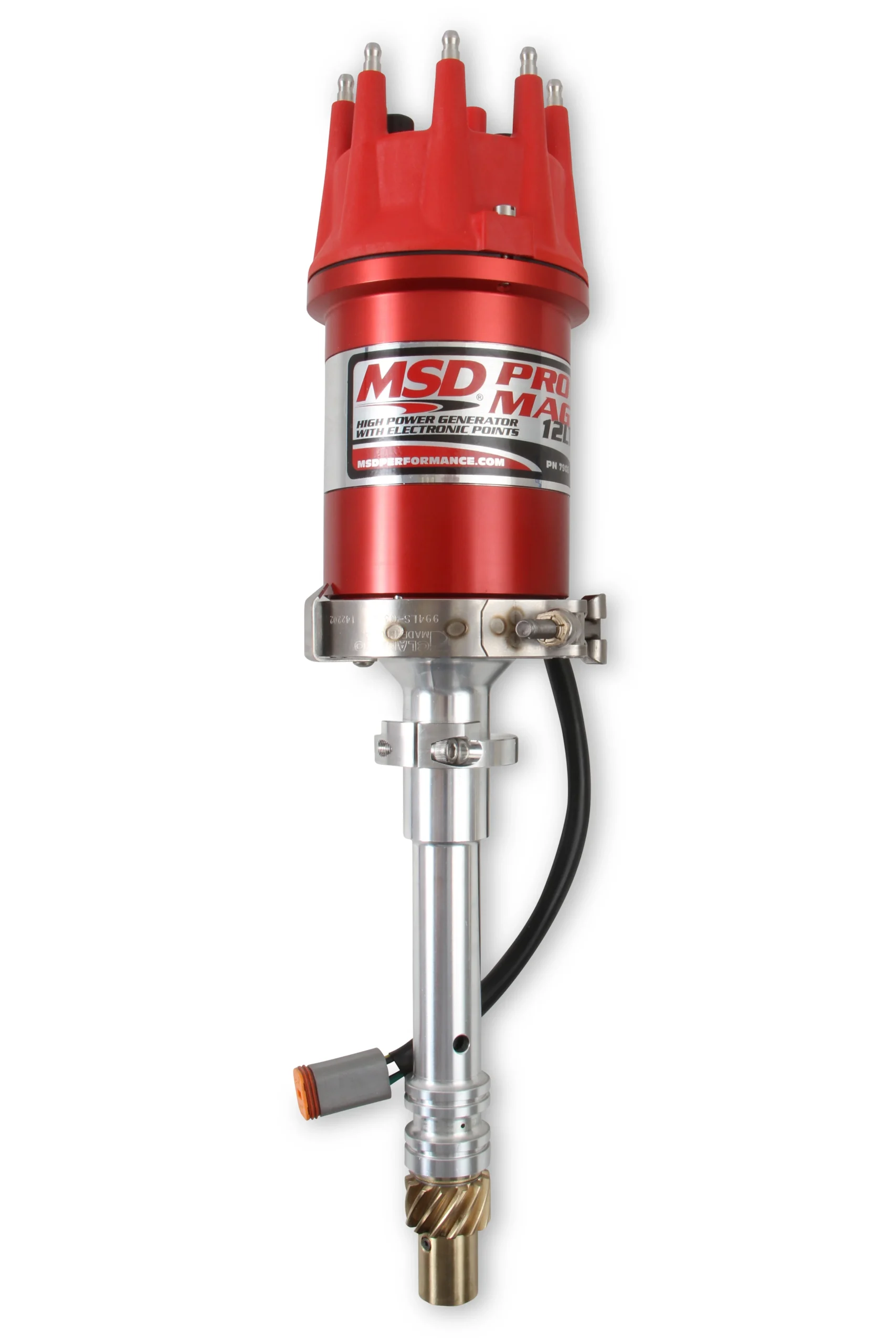 Supplied with a bronze gear, band clamp, cap and rotor.