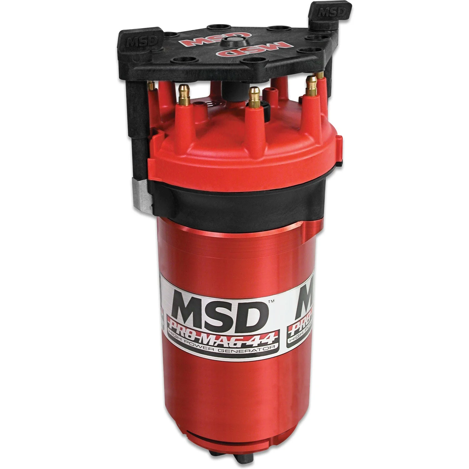 Pro Mag 44 Amp Generator, CW Rotation, Red, Standard Cap, Band Clamp