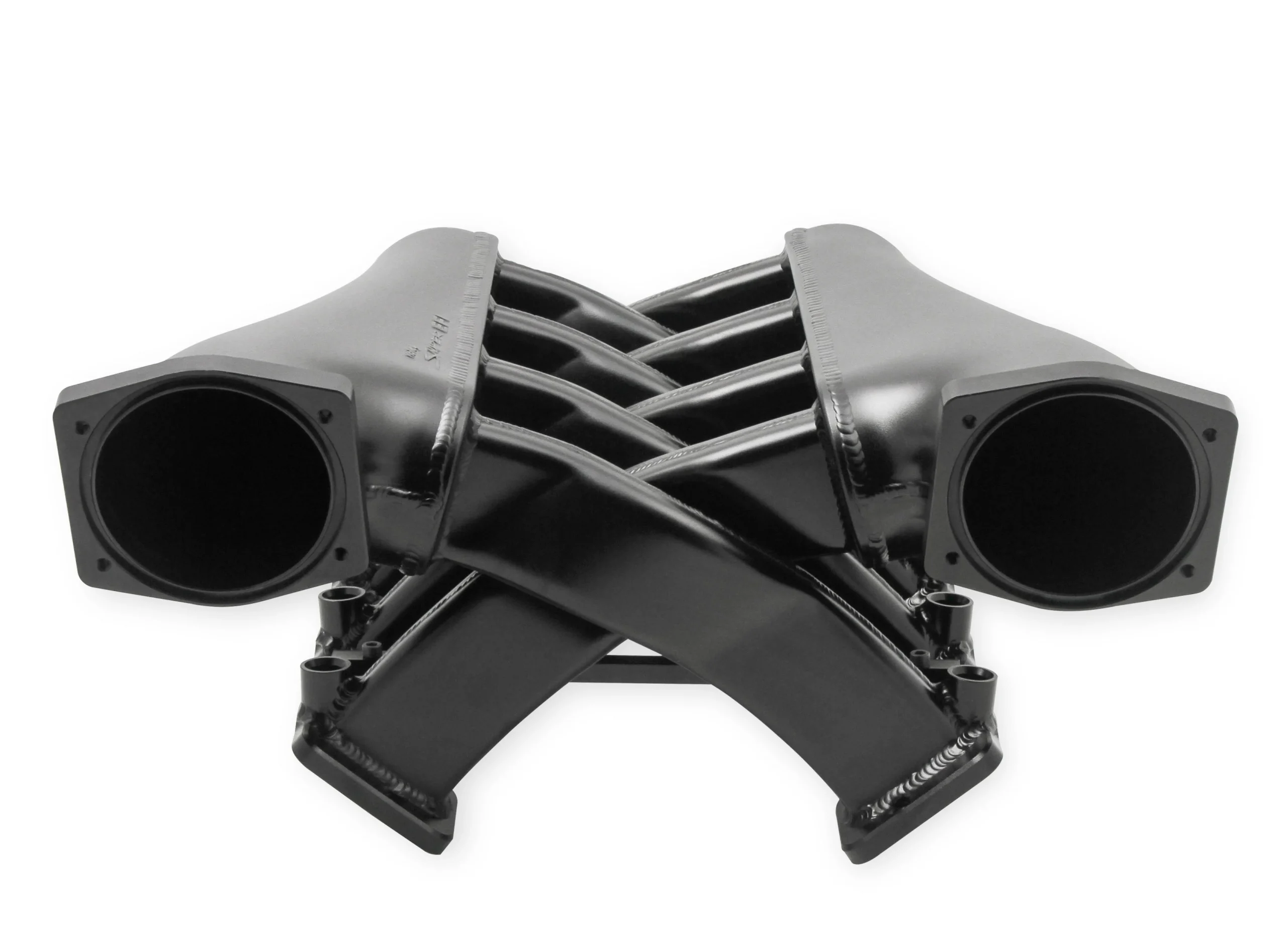 Sniper EFI Fabricated Intake Manifold Dual Plenum 102mm LS3/L92, Rail Kit - Blk