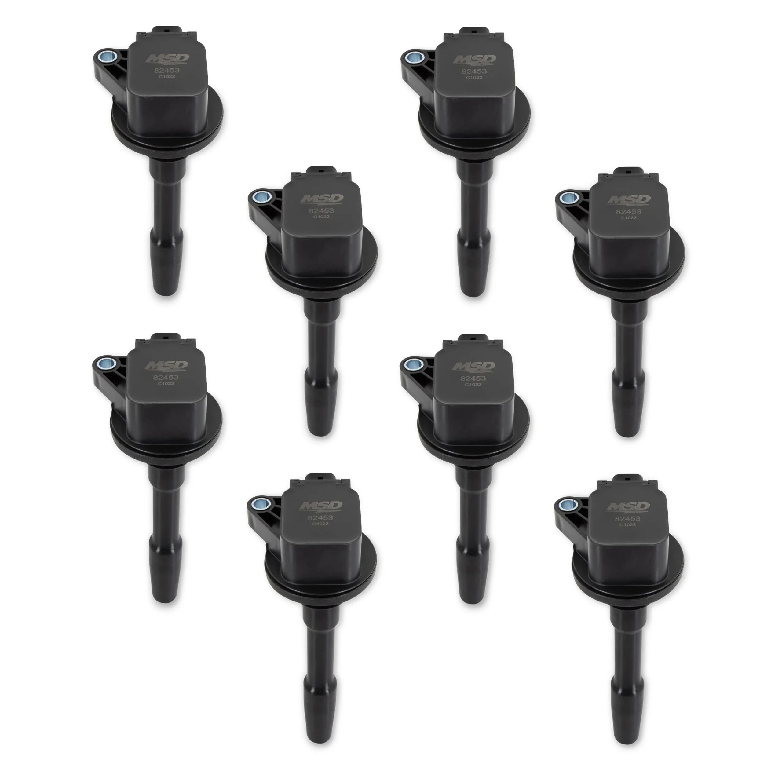 MSD Ignition Coil - Blaster - Ford 5.2L - V8 - SuperCharged - Black - 8 Pack