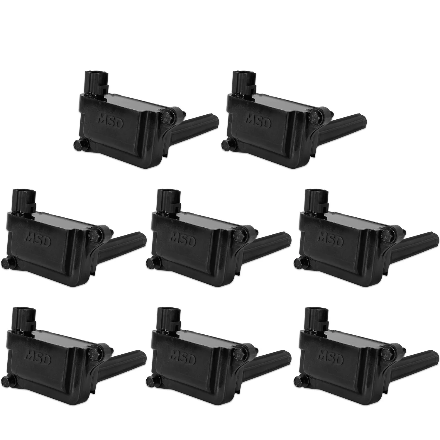 MSD Blaster Ignition Coil - Gen III HEMI 05-24 - Black - 8-Pack 5.7/6.1/6.2/6.4