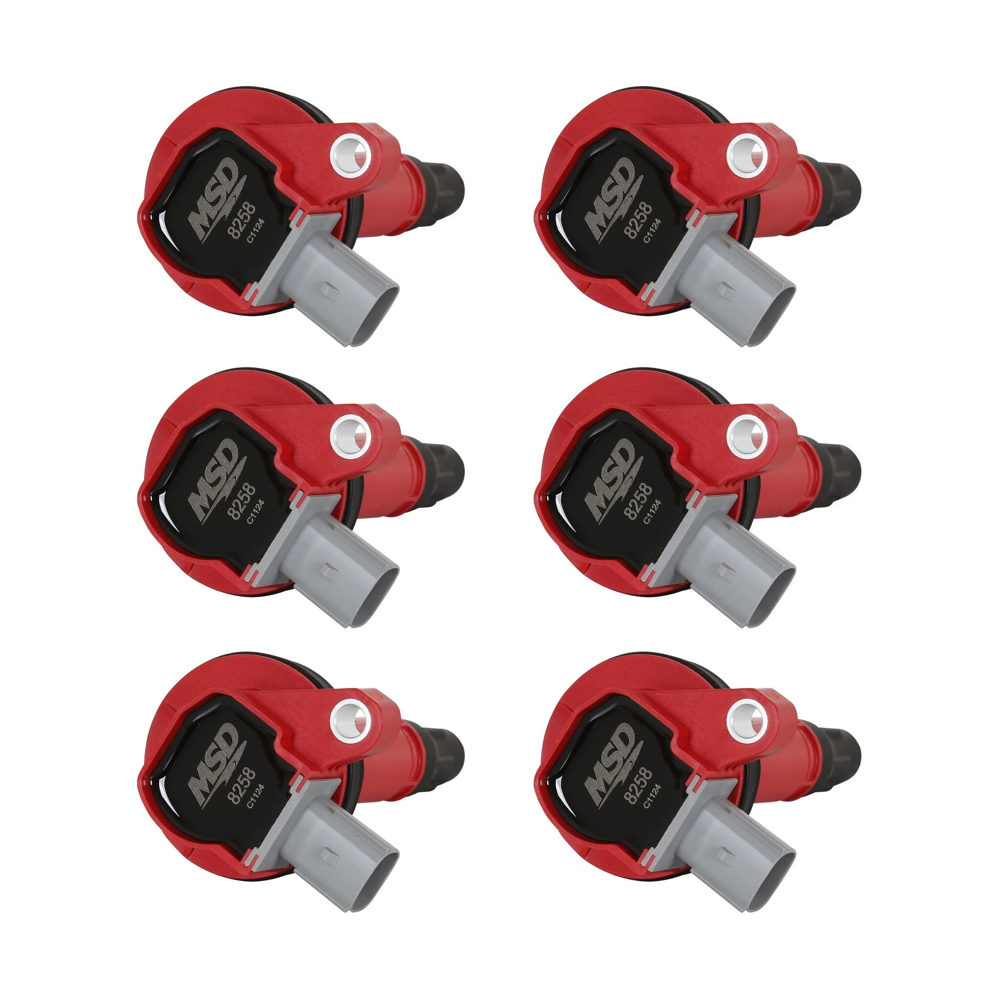 MSD Ignition Coil - Ford EcoBoost - 3.5L V6 - 2-Pin Connector - Red