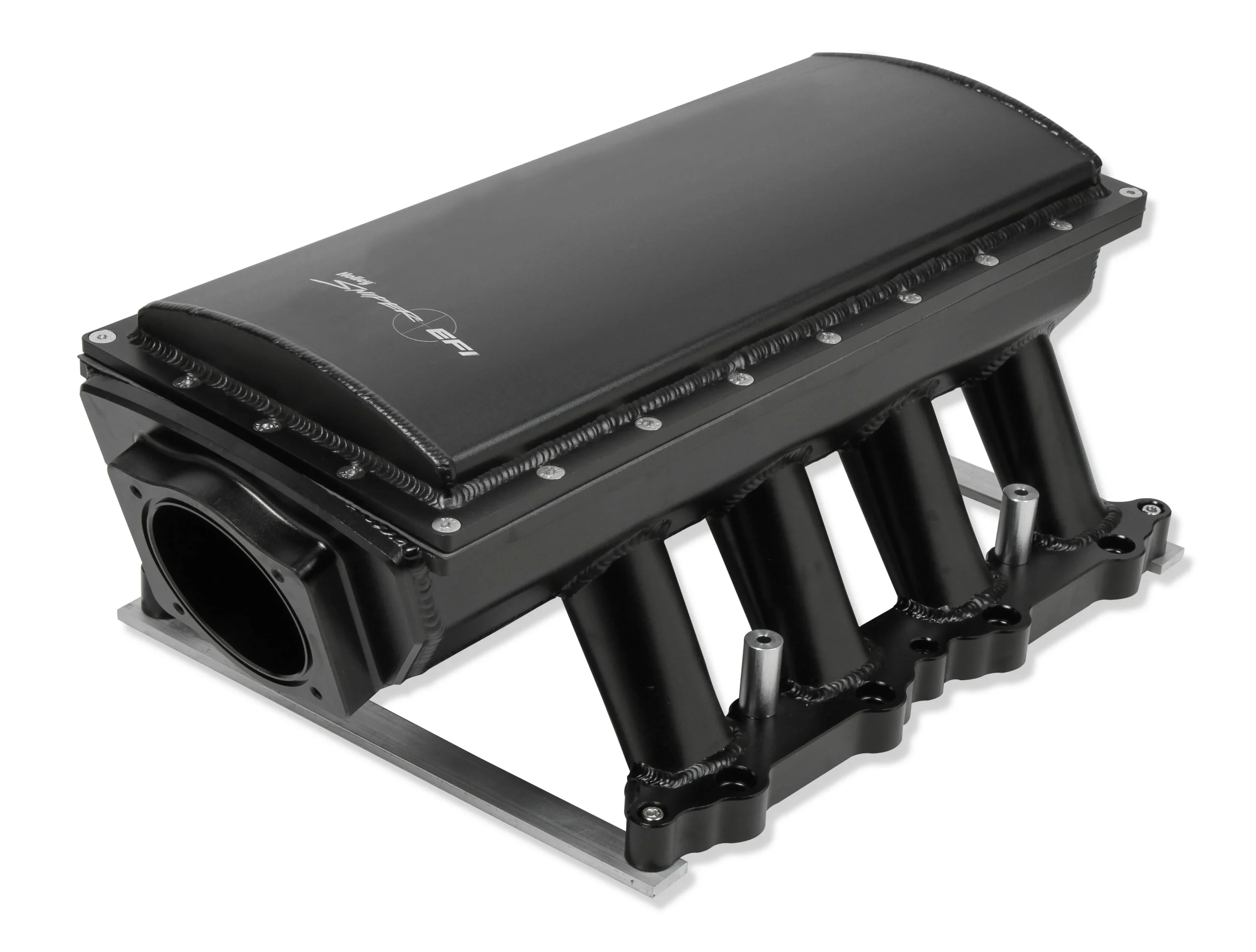 Sniper EFI Fabricated Race Intake Manifold - 2011-14 Ford 5.0L Coyote - Black