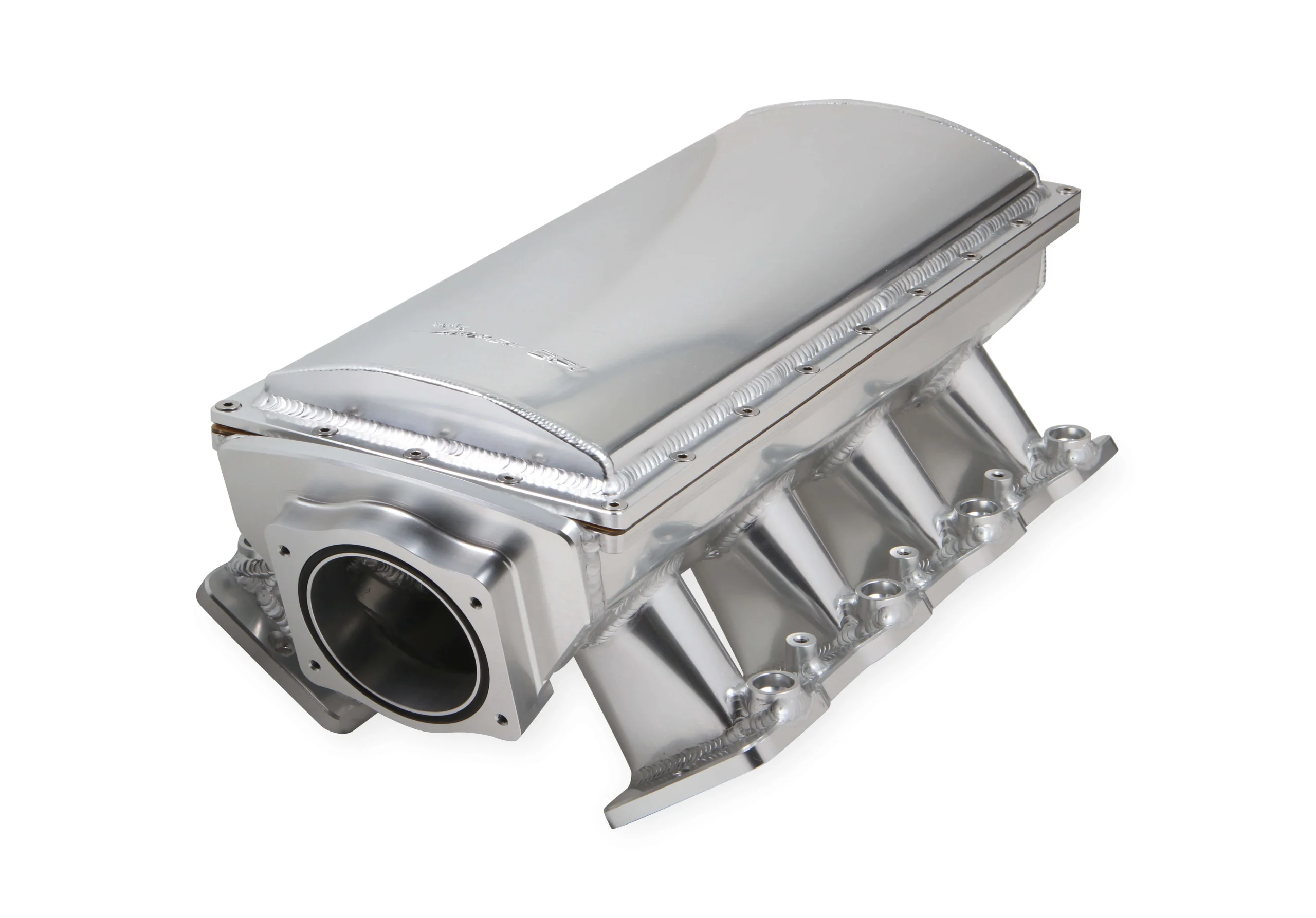 Sniper EFI Fabricated Race Series Intake Manifold - GM LS3/L92 - 90mm - Silver