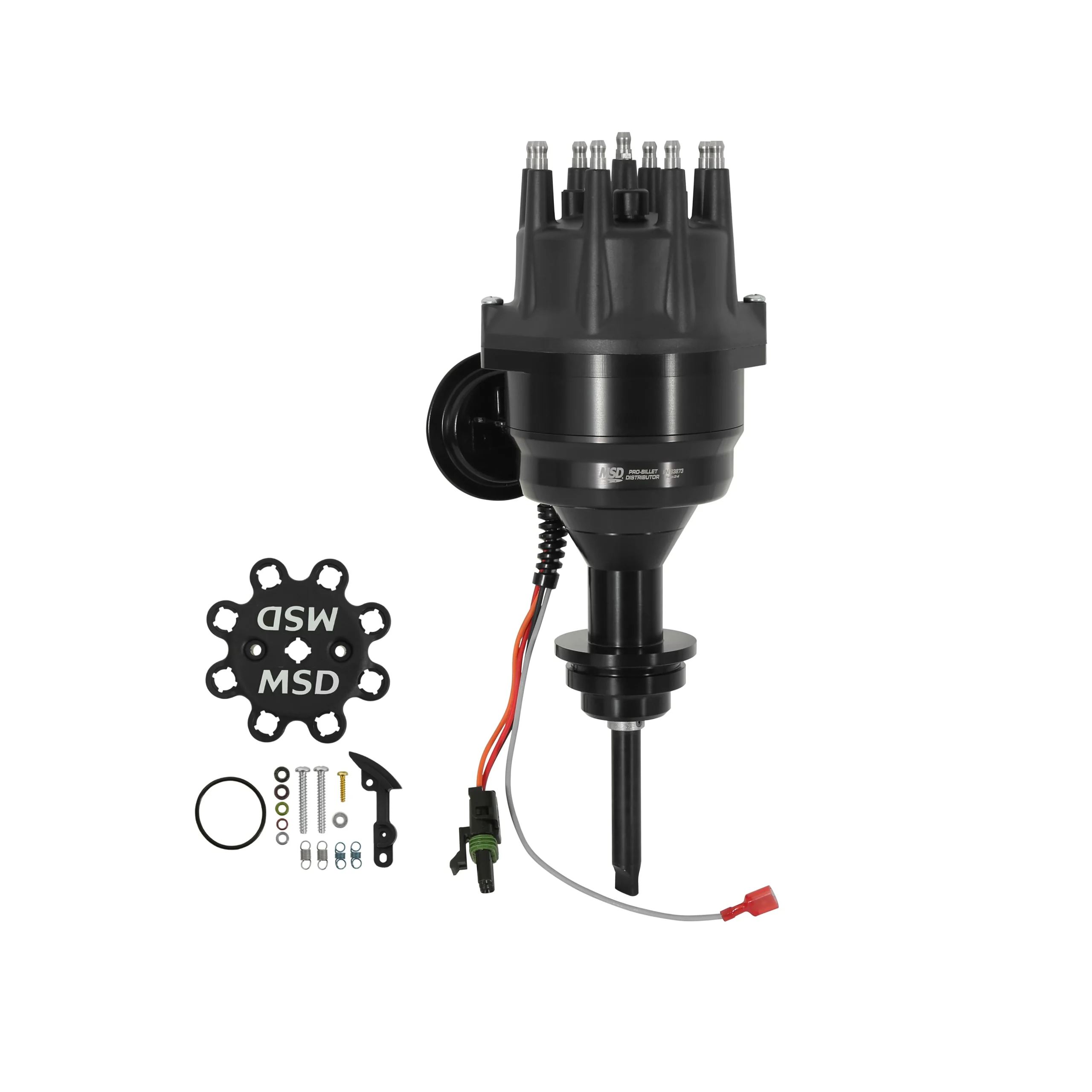 MSD Black Chrysler 426, 440 Ready-To-Run Distributor