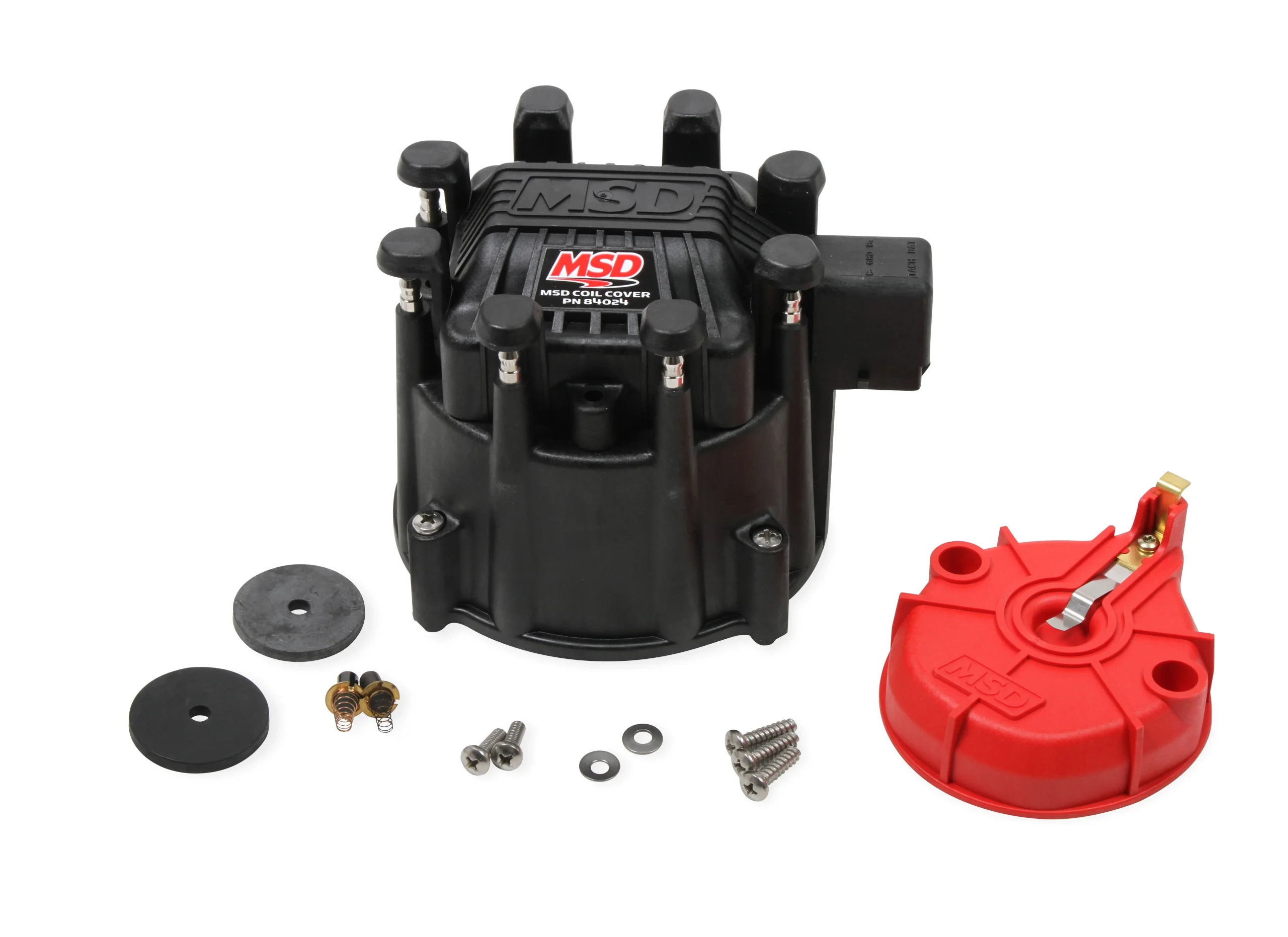 Black Distributor Cap / Cap and Rotor Kit.