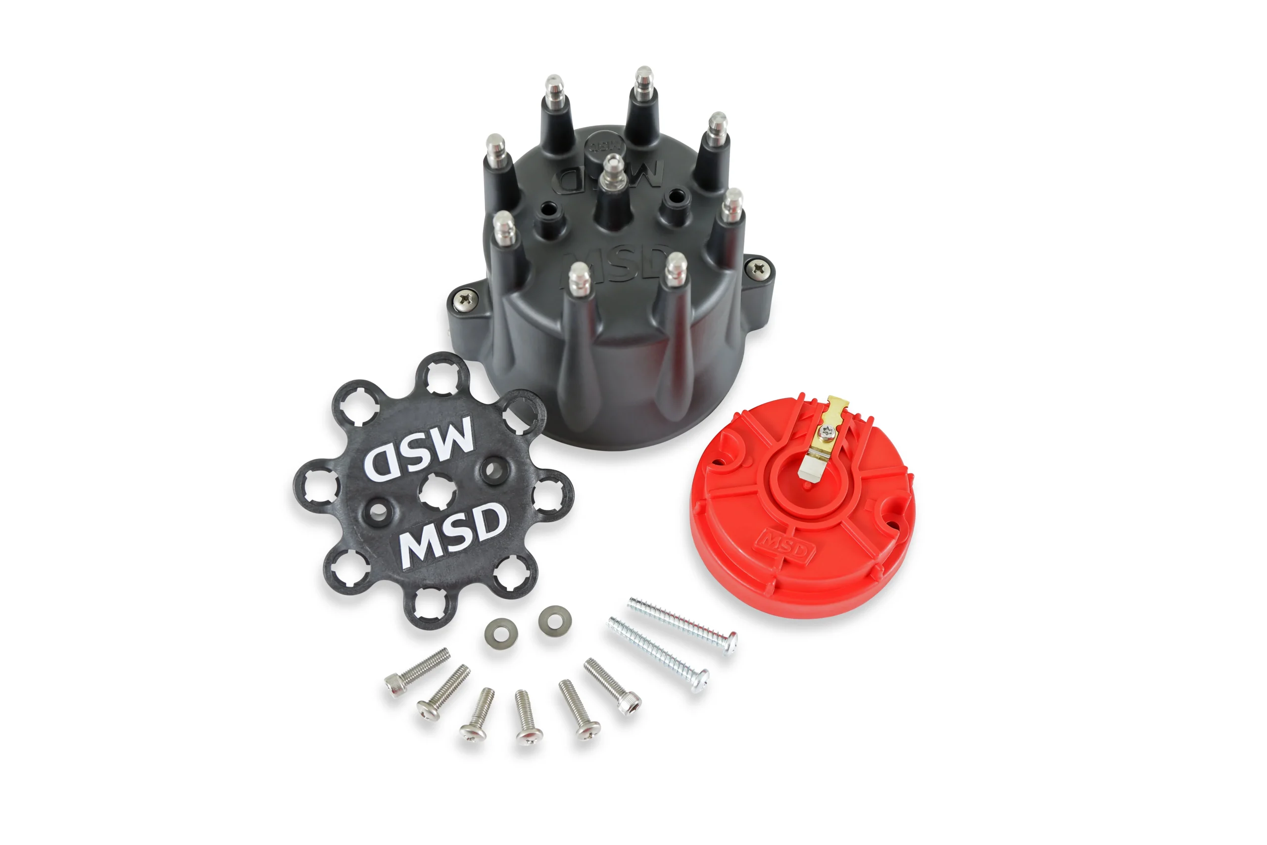 The kit includes MSD Cap, PN 84333 and Race Rotor, PN 8467.
