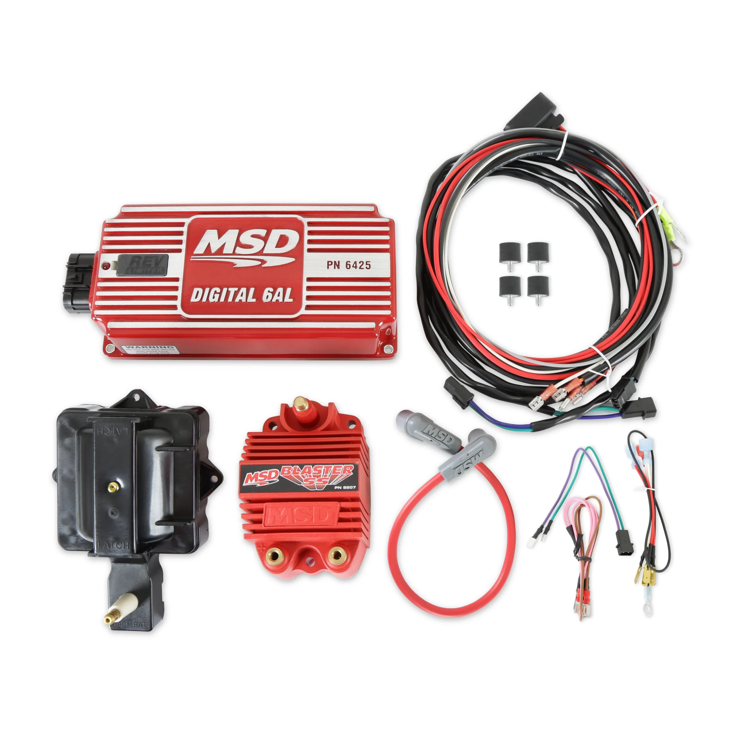 GM HEI Kit - 6AL - Blaster 2 - Coil Wire - Dust Cover