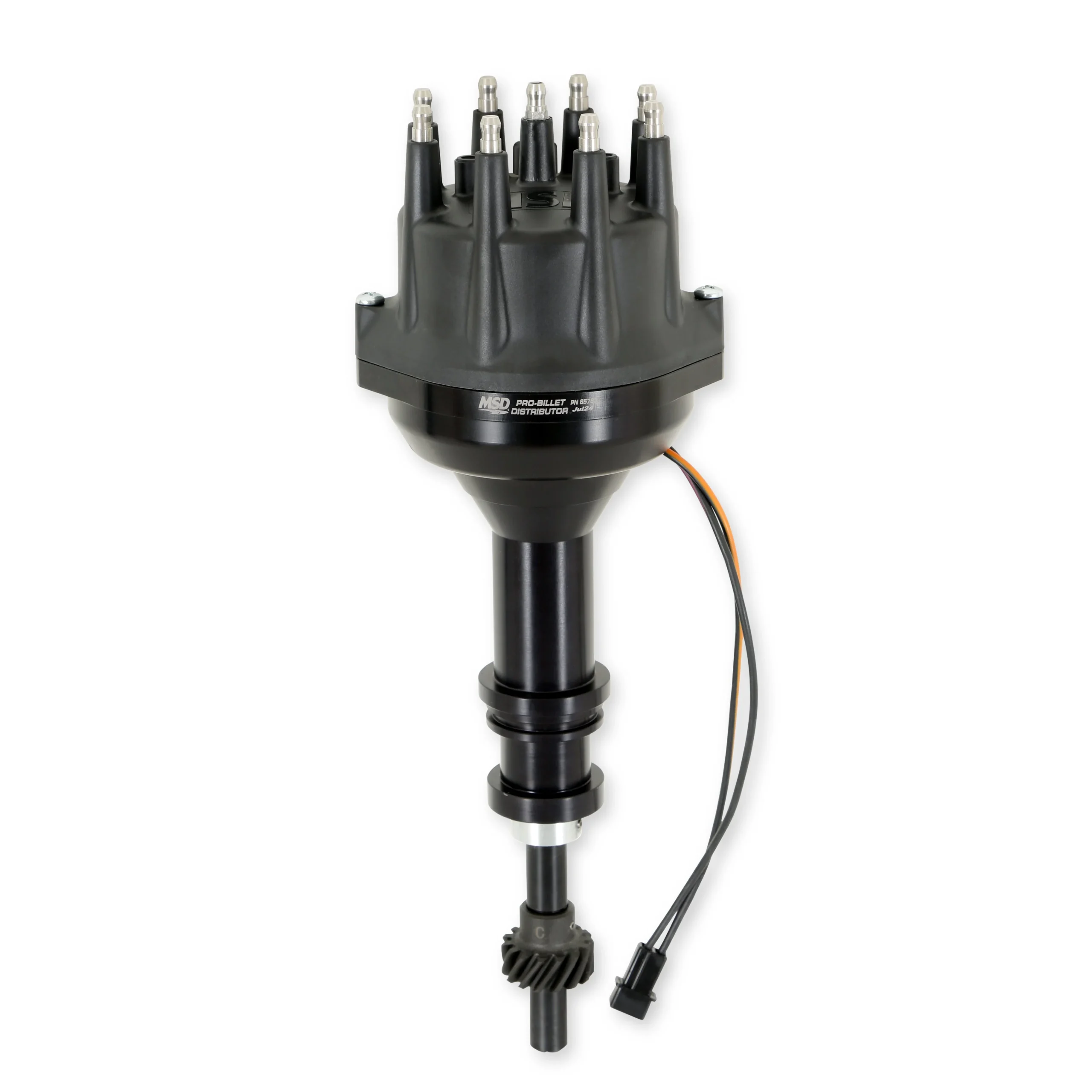 MSD Black Ford 351W Pro-Billet Distributor